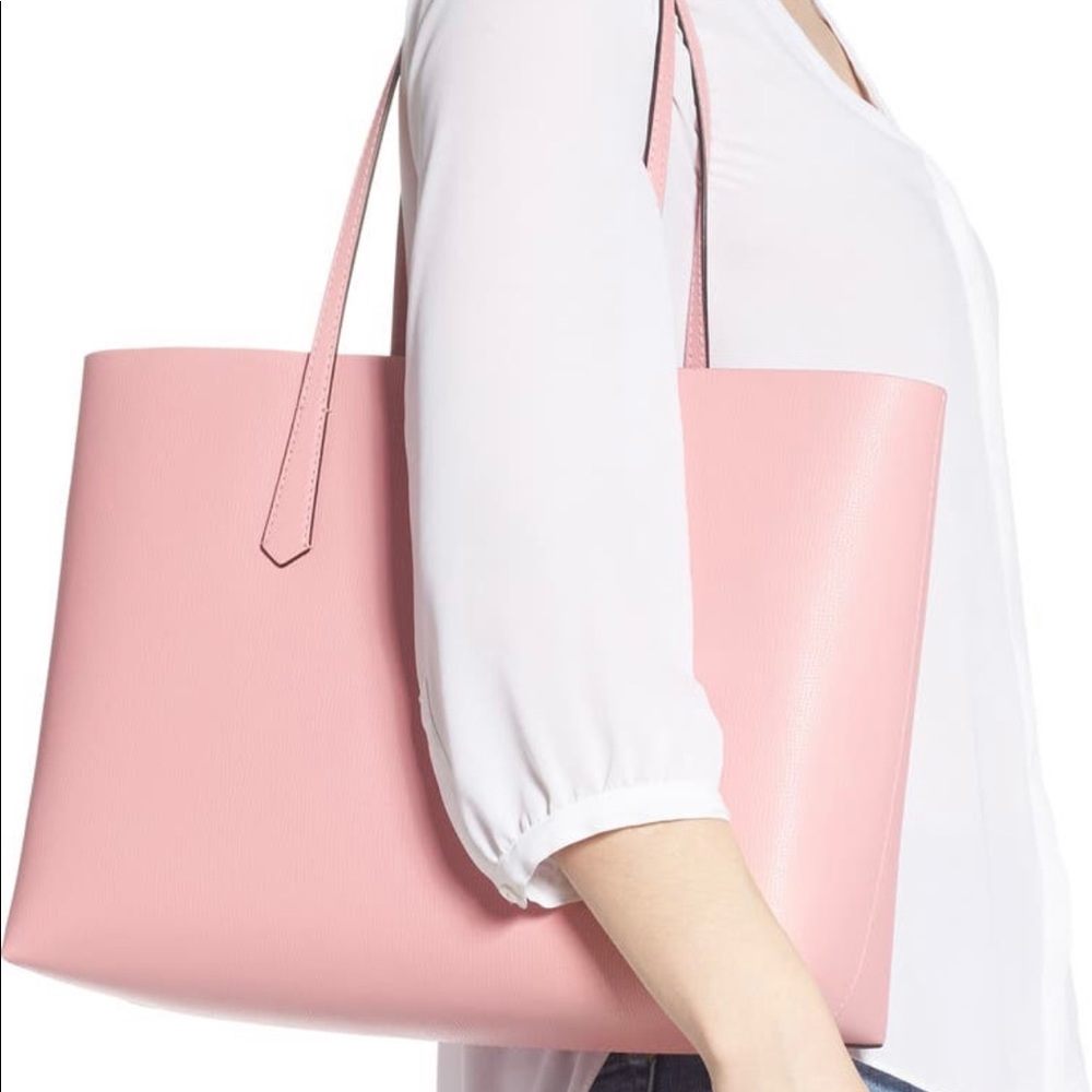 Kate Spade Large Molly Pink Tote with Pouch Set - Picture 2 of 6